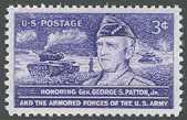 Gen. George S. Patton, Jr. Issue United States, 1953